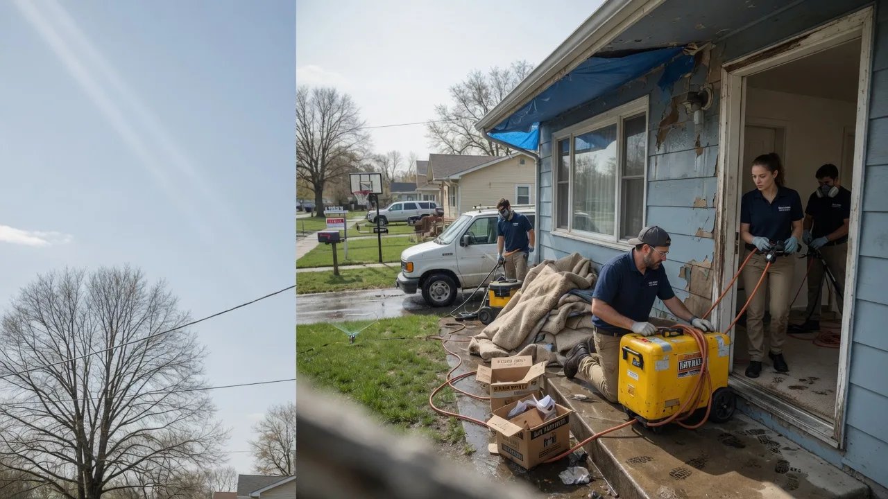 Basement Flood Cleanup in Paoli, OK near me